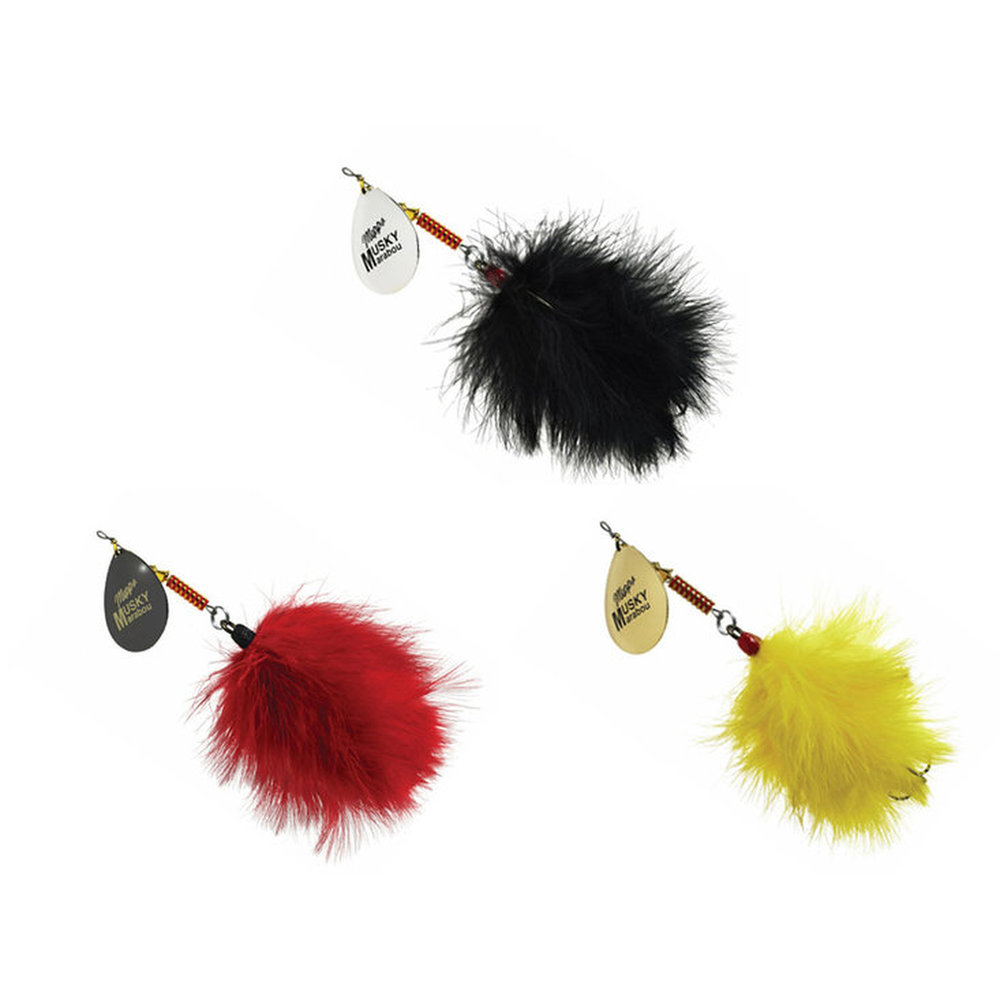 Mepps Musky Marabou Musky-Marabou – Lure for Pike, Perch, Zander