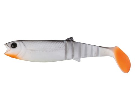 Savage Gear LB Cannibal Shad White and Black 10cm