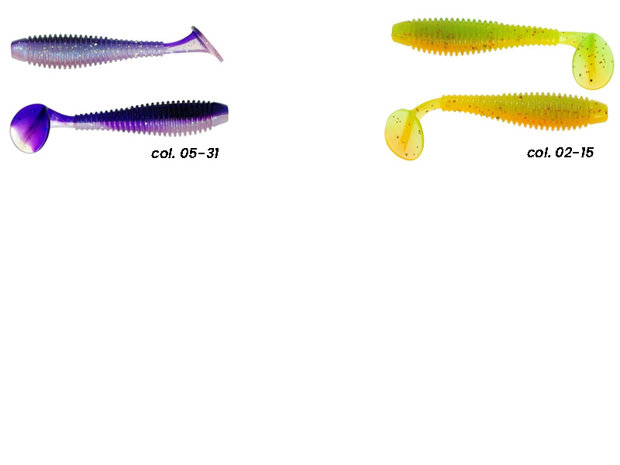 Perch'ik Wawe Tail FAT 2 inch - 5 cm