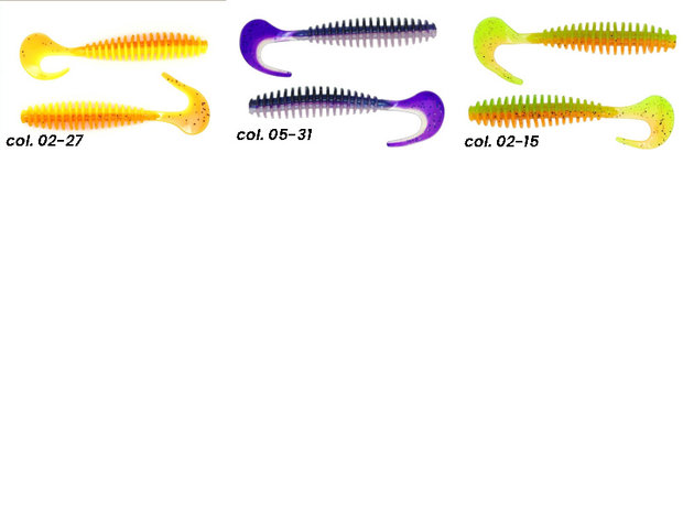 Perch'ik Worm Tail 3 inch - 7,5 cm
