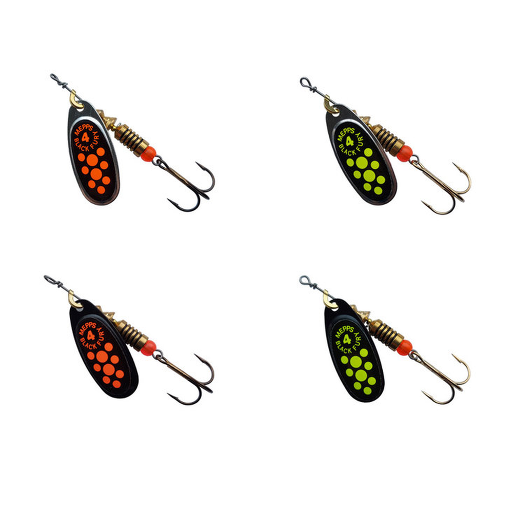 Mepps Black Fury Black-Fury – Lure for Pike, Perch, Zander