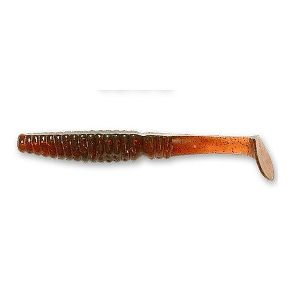 Scalp Minnow 100mm Motor Oil | Garlic 18-10-10-5 – softbait for Pike, Perch, Zander