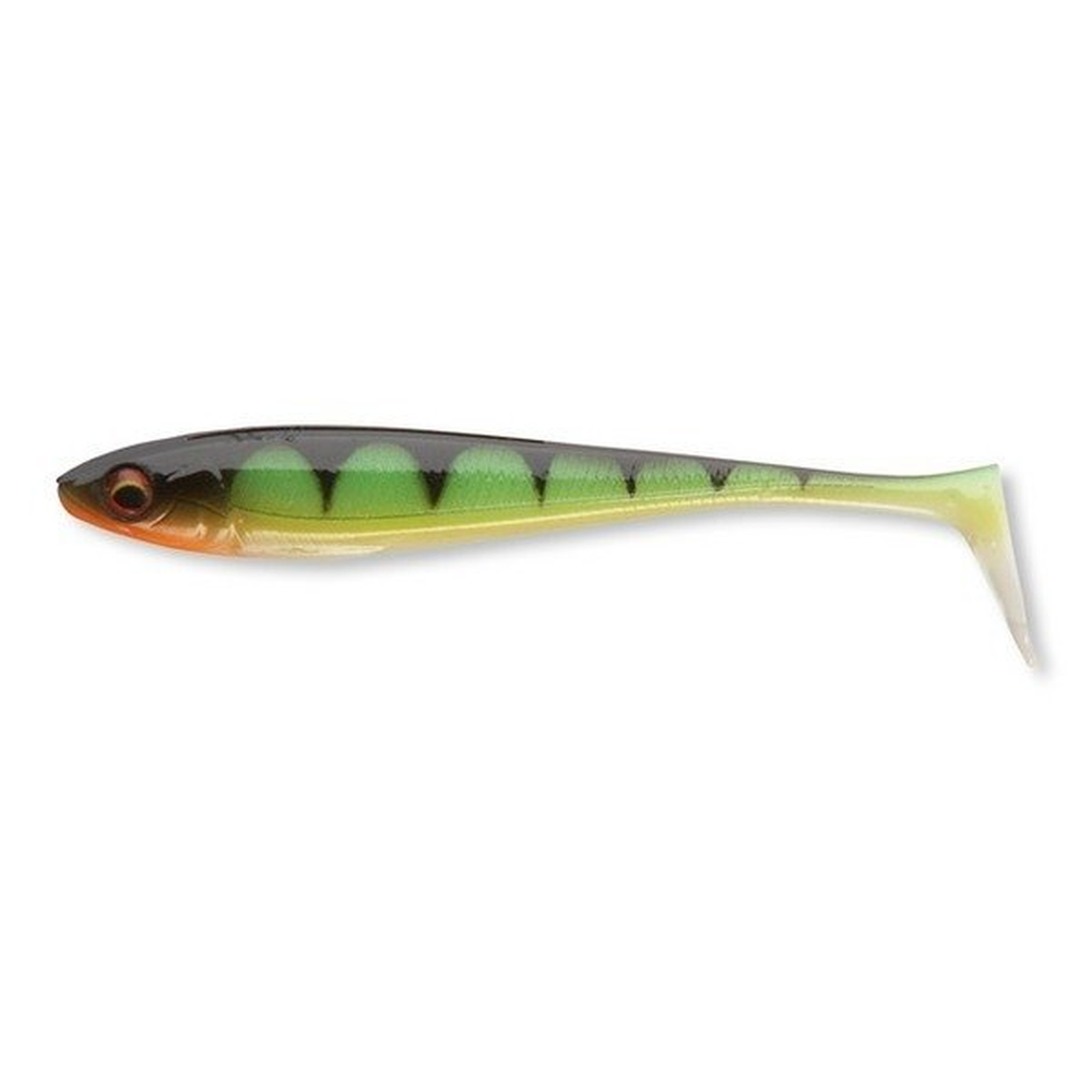 Daiwa Tournament Duckfin Shad 6cm Burning Perch 600-406 – softbait for Pike, Perch, Zander