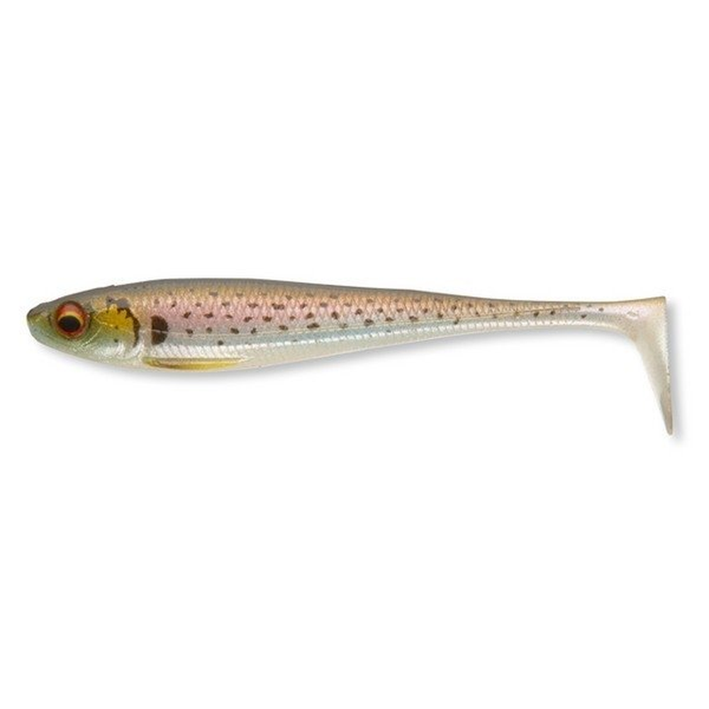 Daiwa Tournament Duckfin Shad 9cm Spotted Mullet 600-109 – softbait for Pike, Perch, Zander