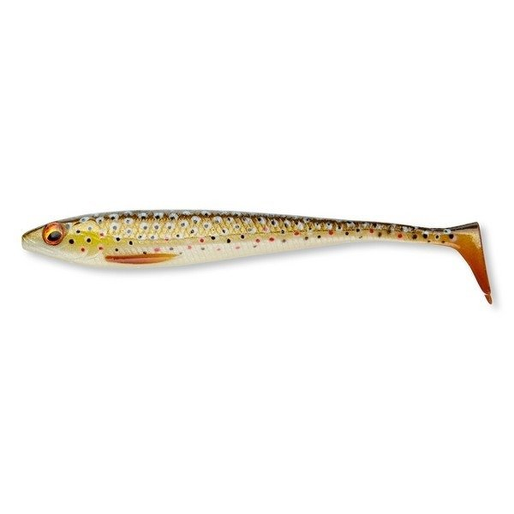Daiwa Tournament Duckfin Shad 13cm Brown Trout 600-918 – softbait for Pike, Perch, Zander
