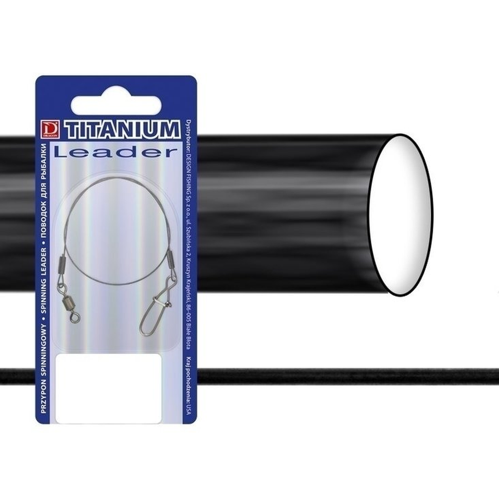 Dragon Titanium Wire 25cm 14kg 51 014 25 – Lure for Pike, Perch, Zander