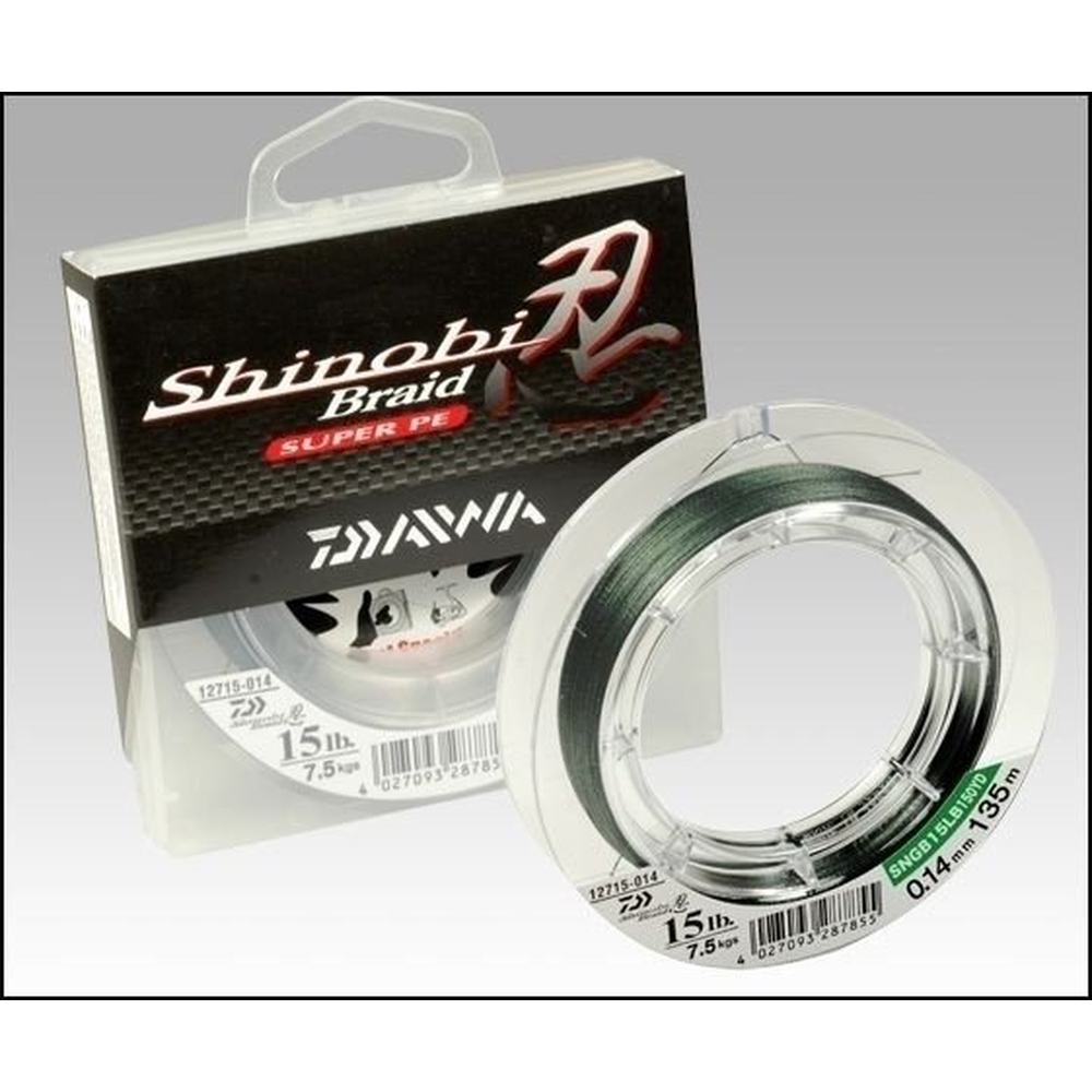 Daiwa Shinobi 0.24mm 135m 12715 024 – Lure for Pike, Perch, Zander