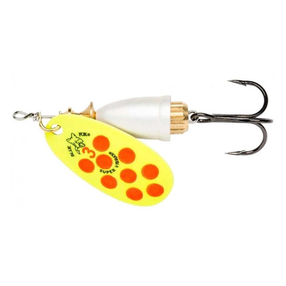 Blue Fox Vibrax UV 4/10g BFU4YOPU – Lure for Pike, Perch, Zander
