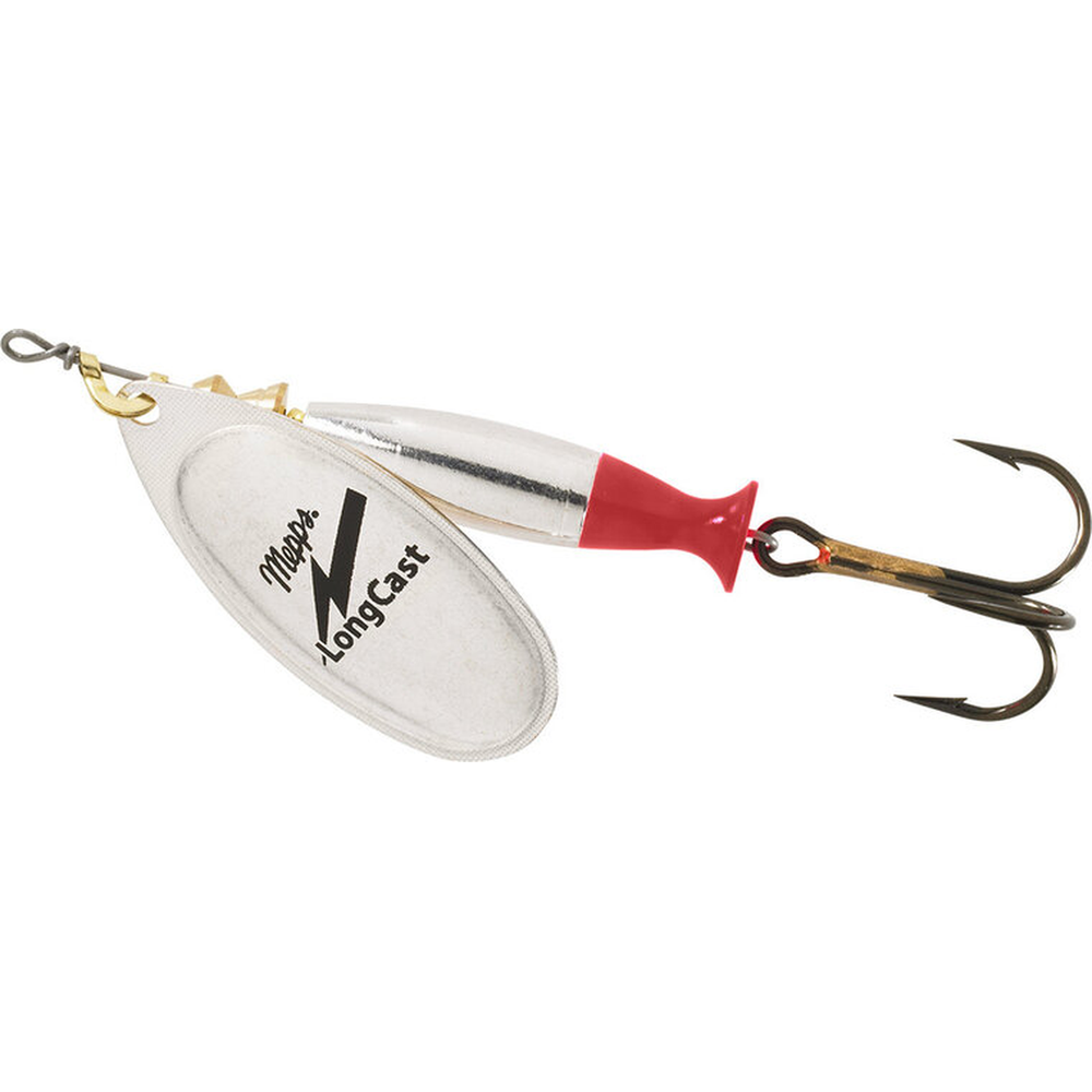 Mepps AGLIA LONGCAST silver 5/24g 21925 – Lure for Pike, Perch, Zander