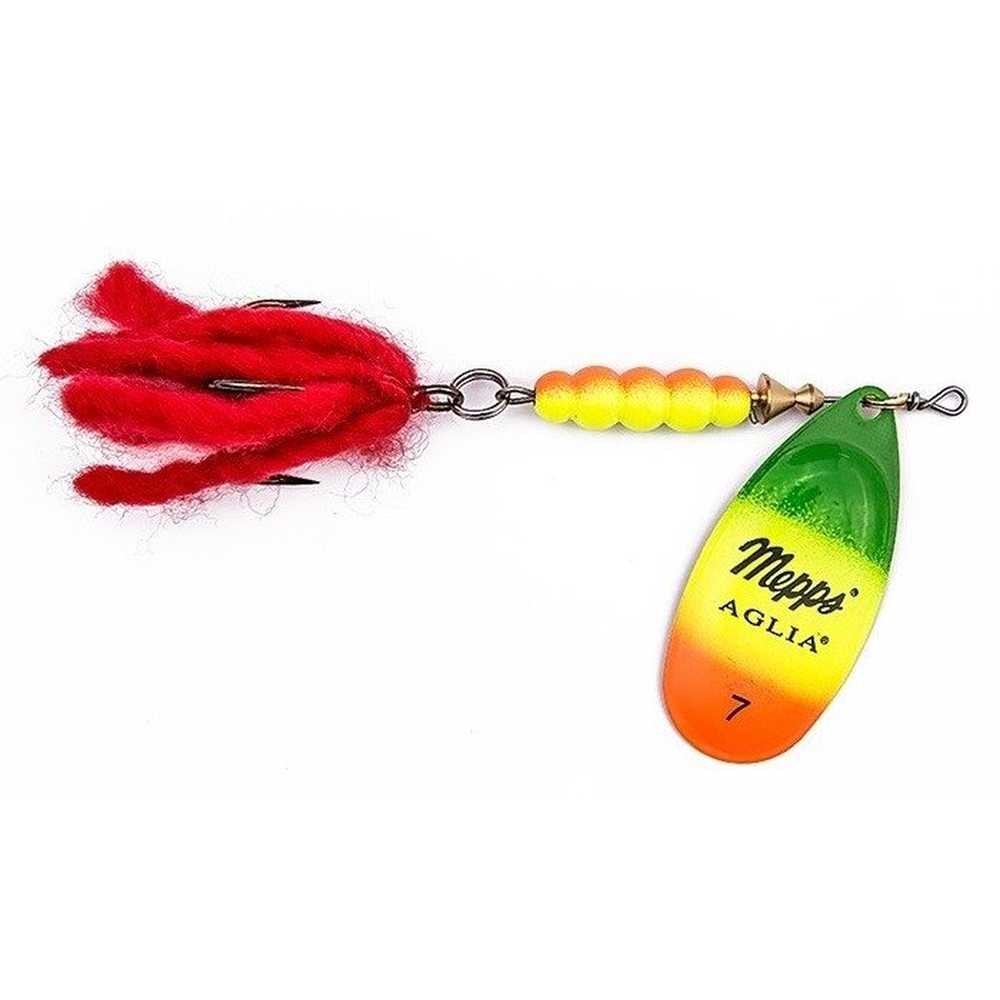 Mepps AGLIA N°7 Dressed tiger 7/31g 23004 – Lure for Pike, Perch, Zander