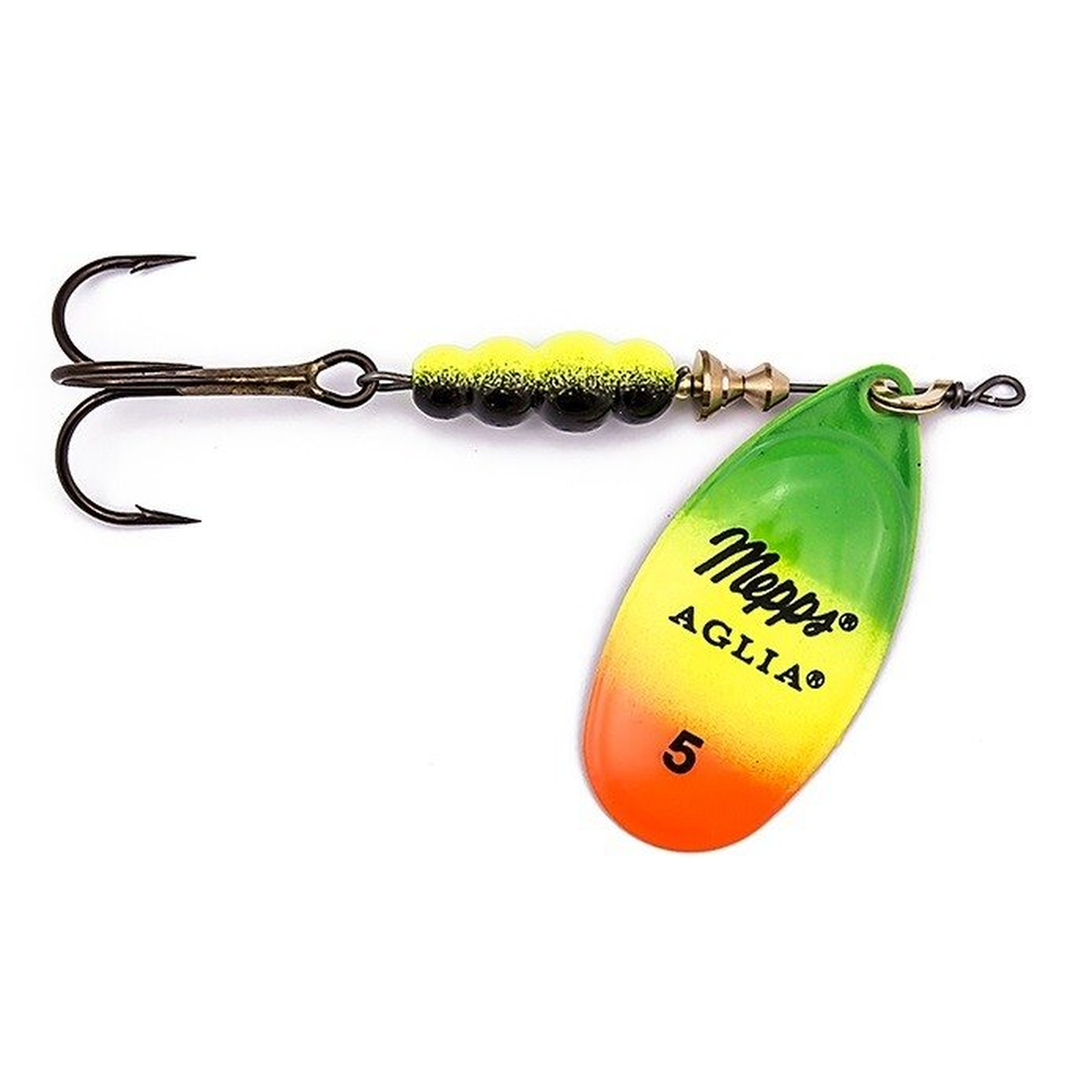 Mepps AGLIA FLUO tiger 5/13g 20805 – Lure for Pike, Perch, Zander