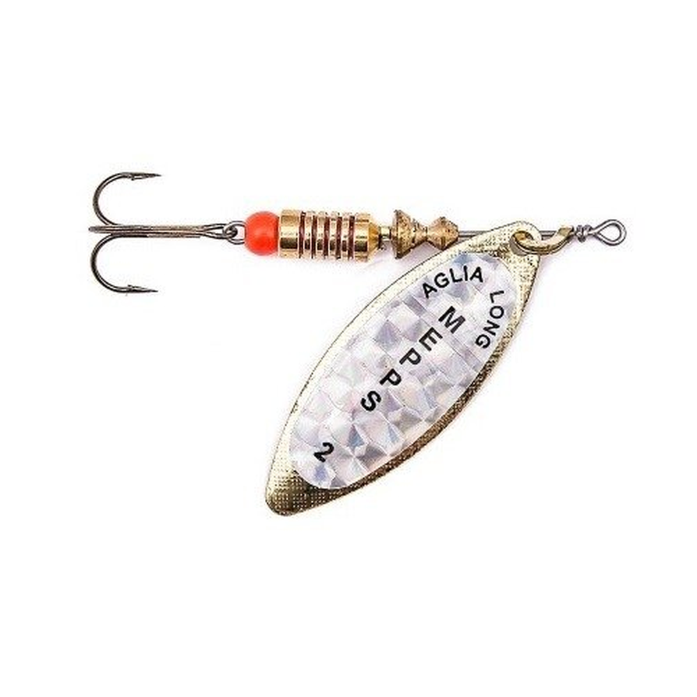 Mepps AGLIA LONG Rainbo gold 2/7g 21611 – Lure for Pike, Perch, Zander