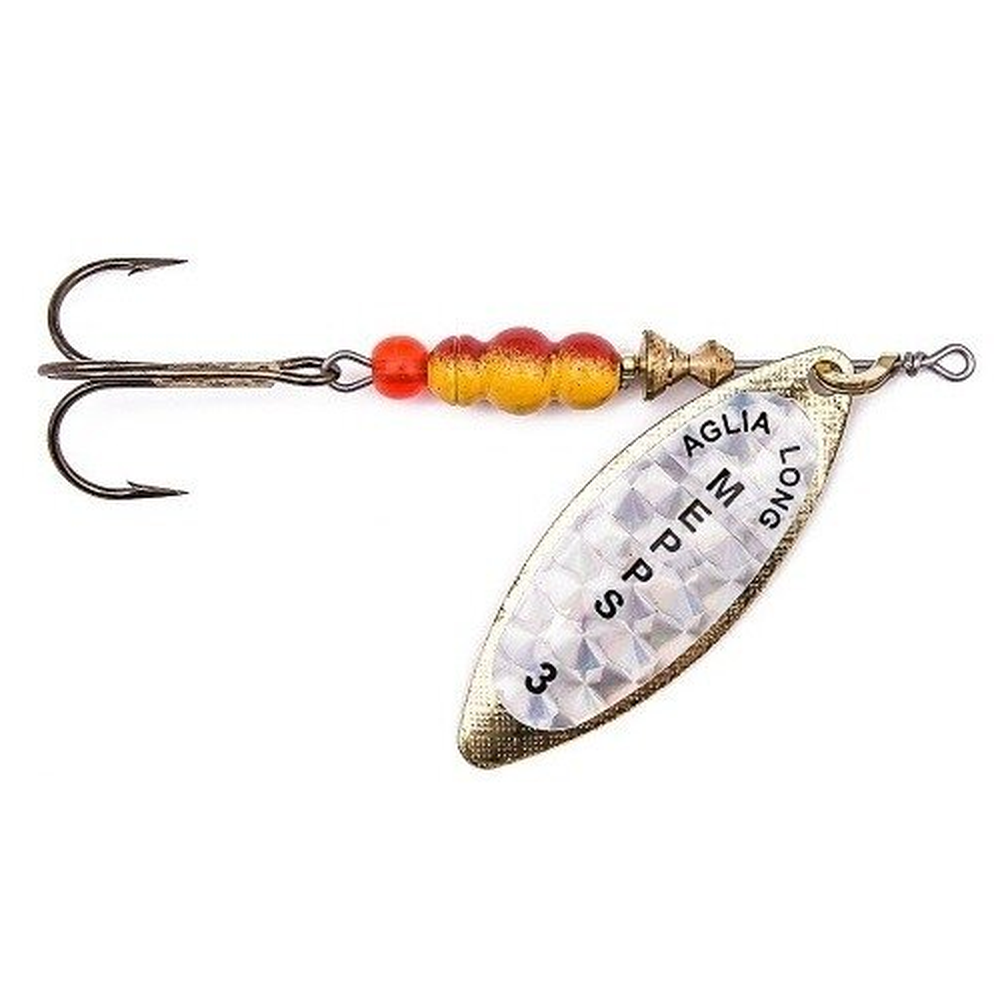 Mepps AGLIA LONG Rainbo gold 3/11.5g 21628 – Lure for Pike, Perch, Zander