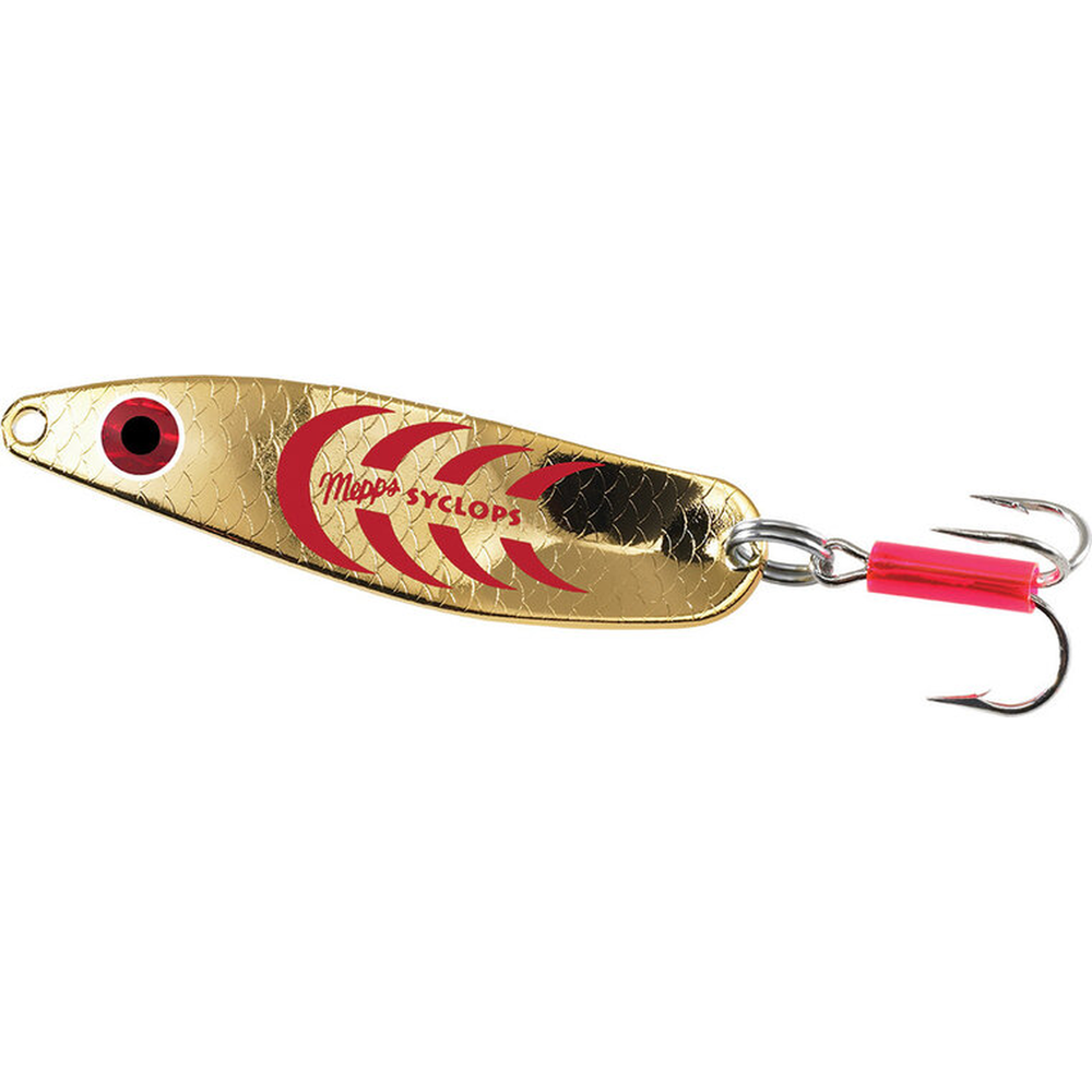 Mepps SYCLOPS gold/red 2/17g 26005 – Lure for Pike, Perch, Zander