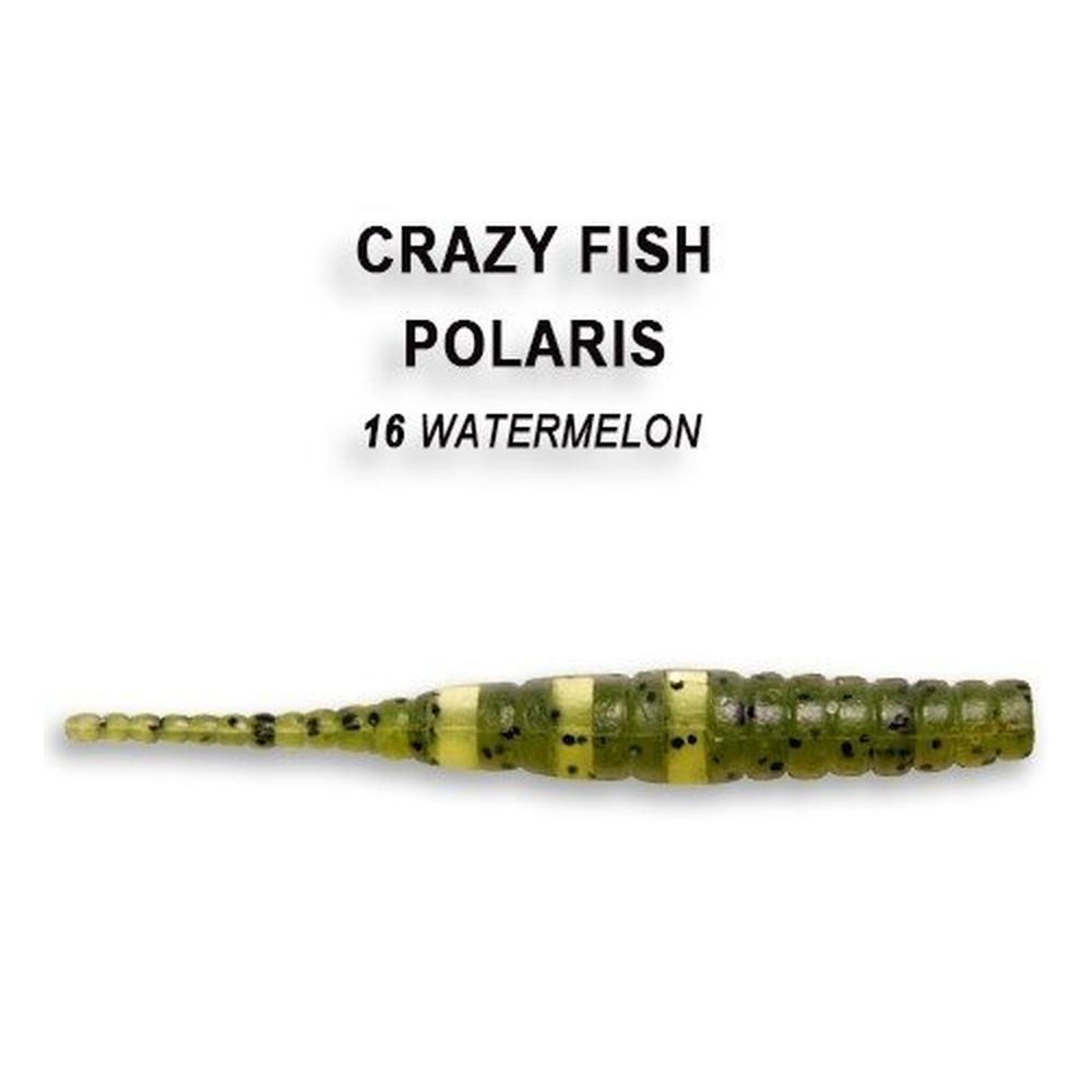 Polaris 45mm Watermelon | Shrimp 545-16-4 – softbait for Pike, Perch, Zander