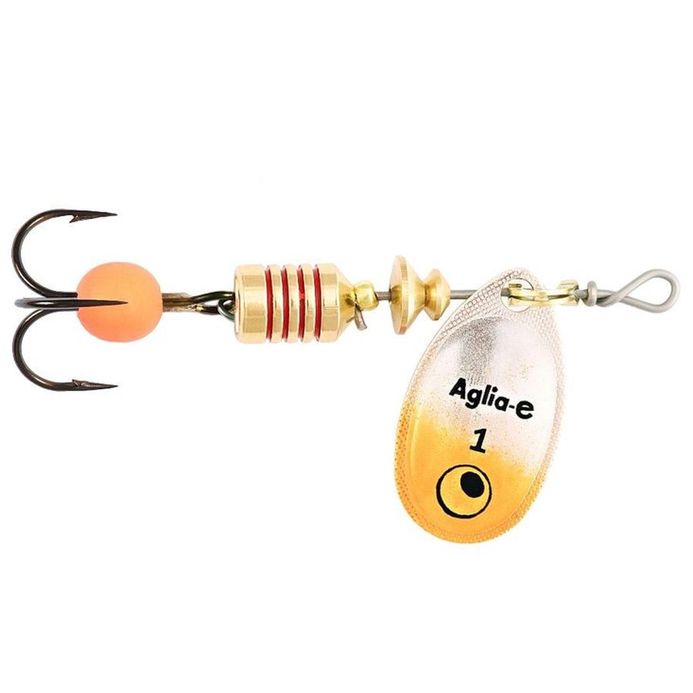 Mepps Aglia-e orange 1 / 3,5g 27088 – Lure for Pike, Perch, Zander