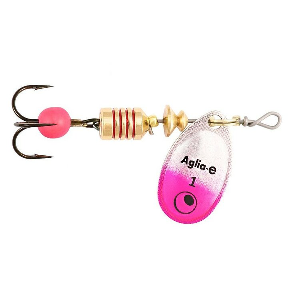 Mepps Aglia-e pink 1 / 3,5g 27132 – Lure for Pike, Perch, Zander