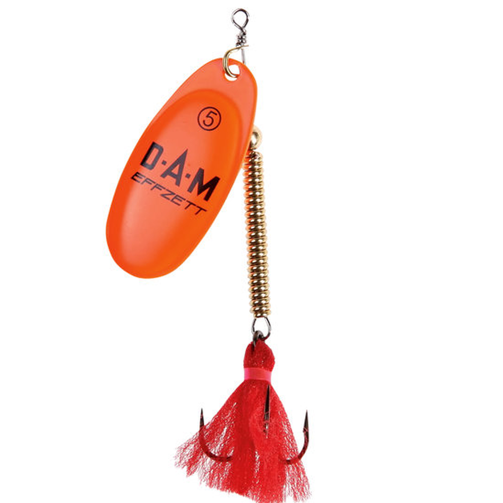 Shallow Runner Spinner Fluo Orange 5 5188502 – spoon for Pike, Perch, Zander