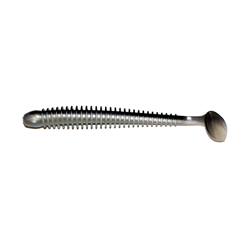 Relax Texas 4" Black Pearl white TX4-L016 – Lure for Pike, Perch, Zander