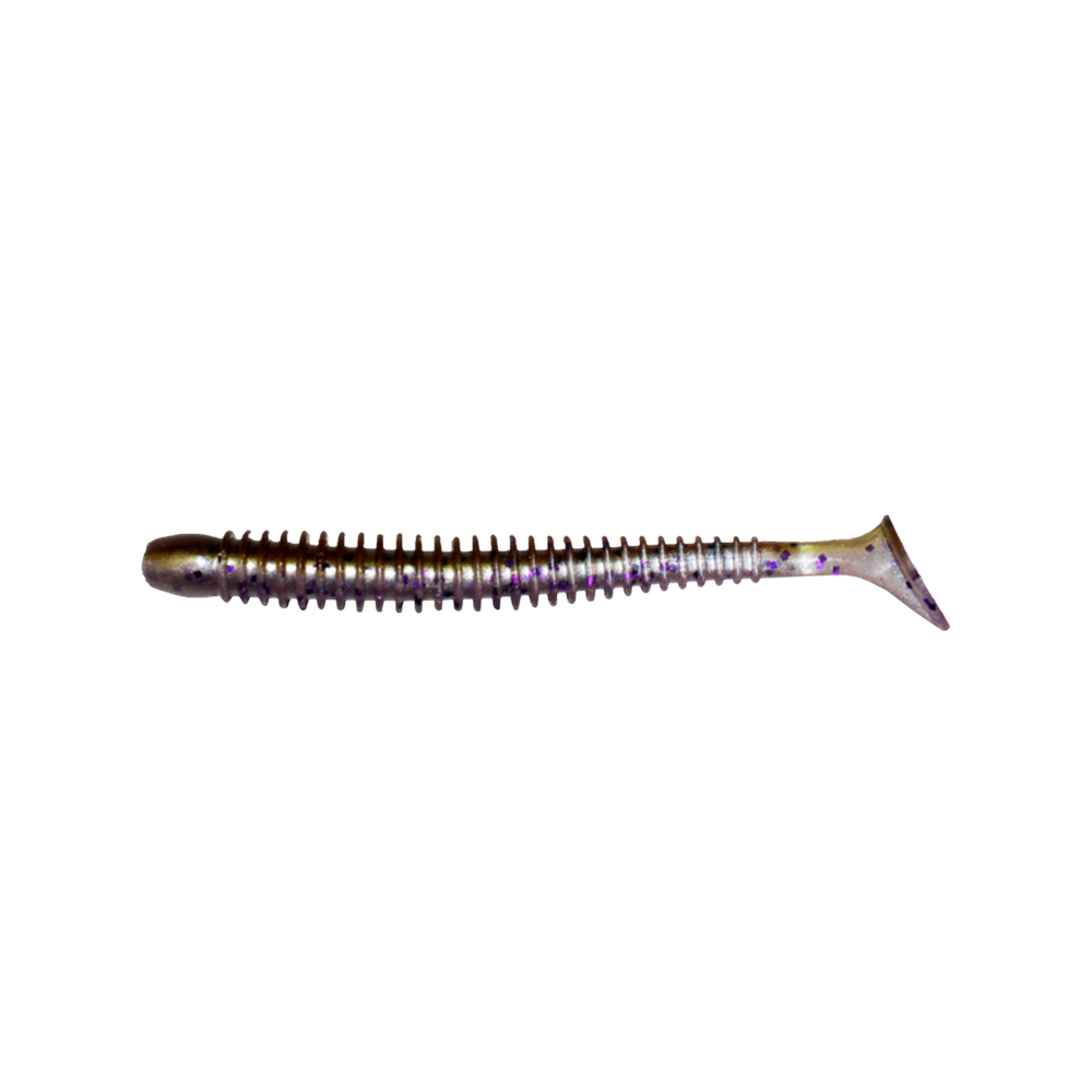 Relax Texas 4" Green pumpkin / white pearl TX4-L583 – Lure for Pike, Perch, Zander