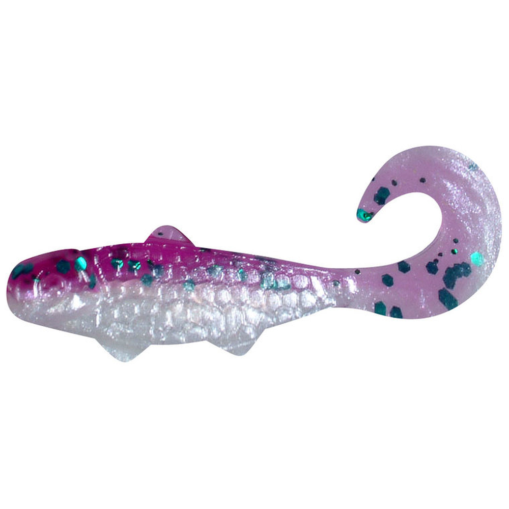 Banjo 1" Purple blue | pearl white  BJ1-L166 – Lure for Pike, Perch, Zander