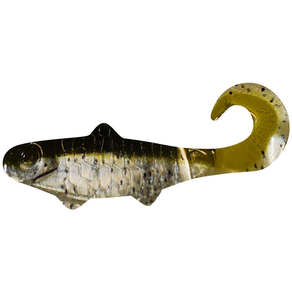Banjo 2" Green | Pearl white BJ2-L246 – Lure for Pike, Perch, Zander