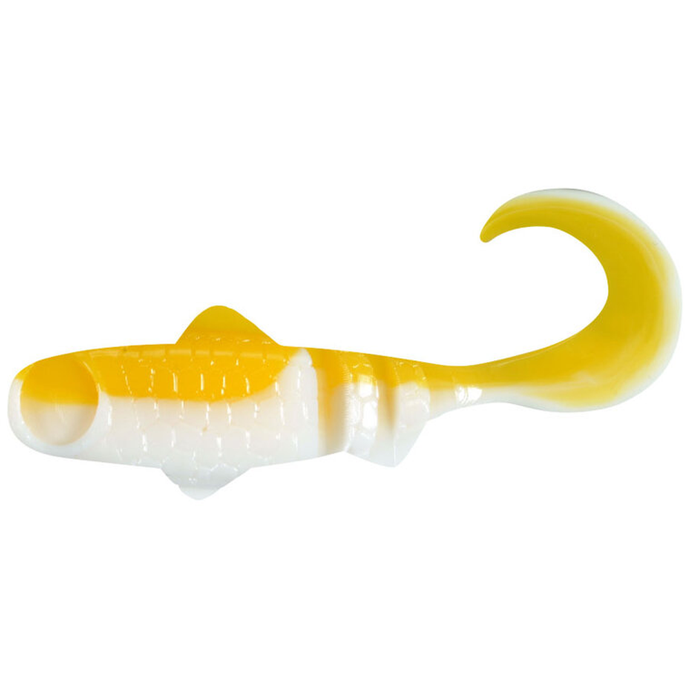 Super Banjo 3" Yellow | White SBJ3-L007 – Lure for Pike, Perch, Zander