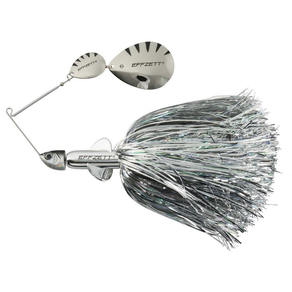 Pike Rattlin' Spinnerbait Silver 56296 – spinnerbait for Pike, Perch, Zander