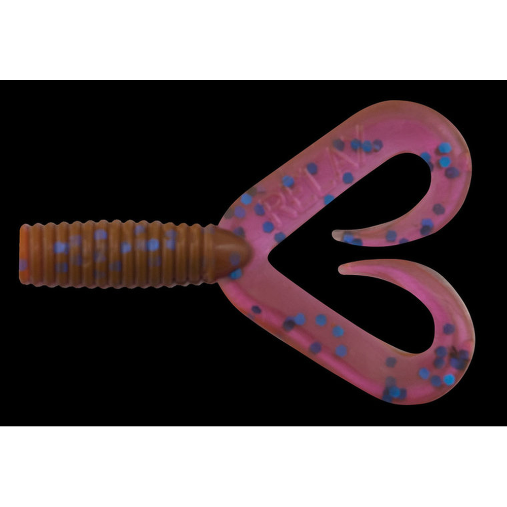 RELAX Double Tail Twister 2" 4cm DTT2-TS303 – Lure for Pike, Perch, Zander