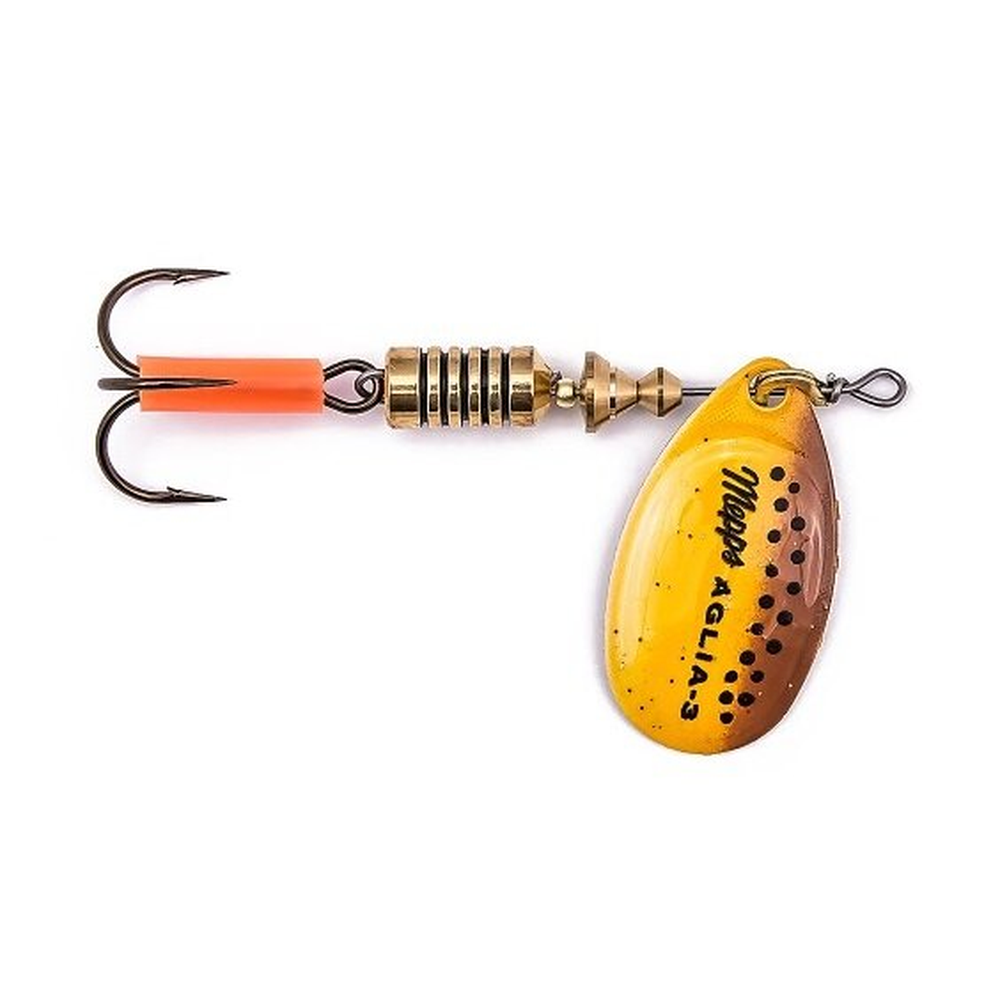 Mepps AGLIA Brown Trout 4/9g 22571 – Lure for Pike, Perch, Zander