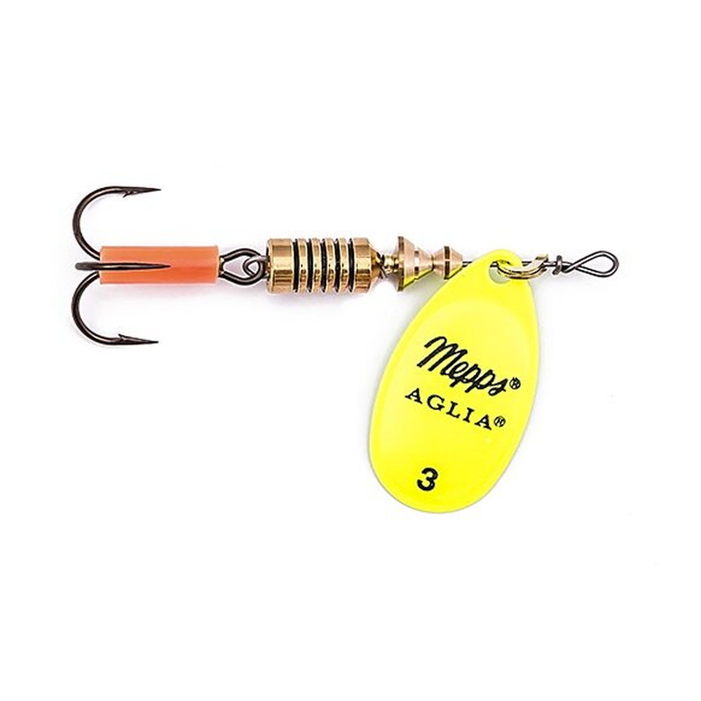 Mepps AGLIA FLUO chartreuse 5/13g 20560 – Lure for Pike, Perch, Zander