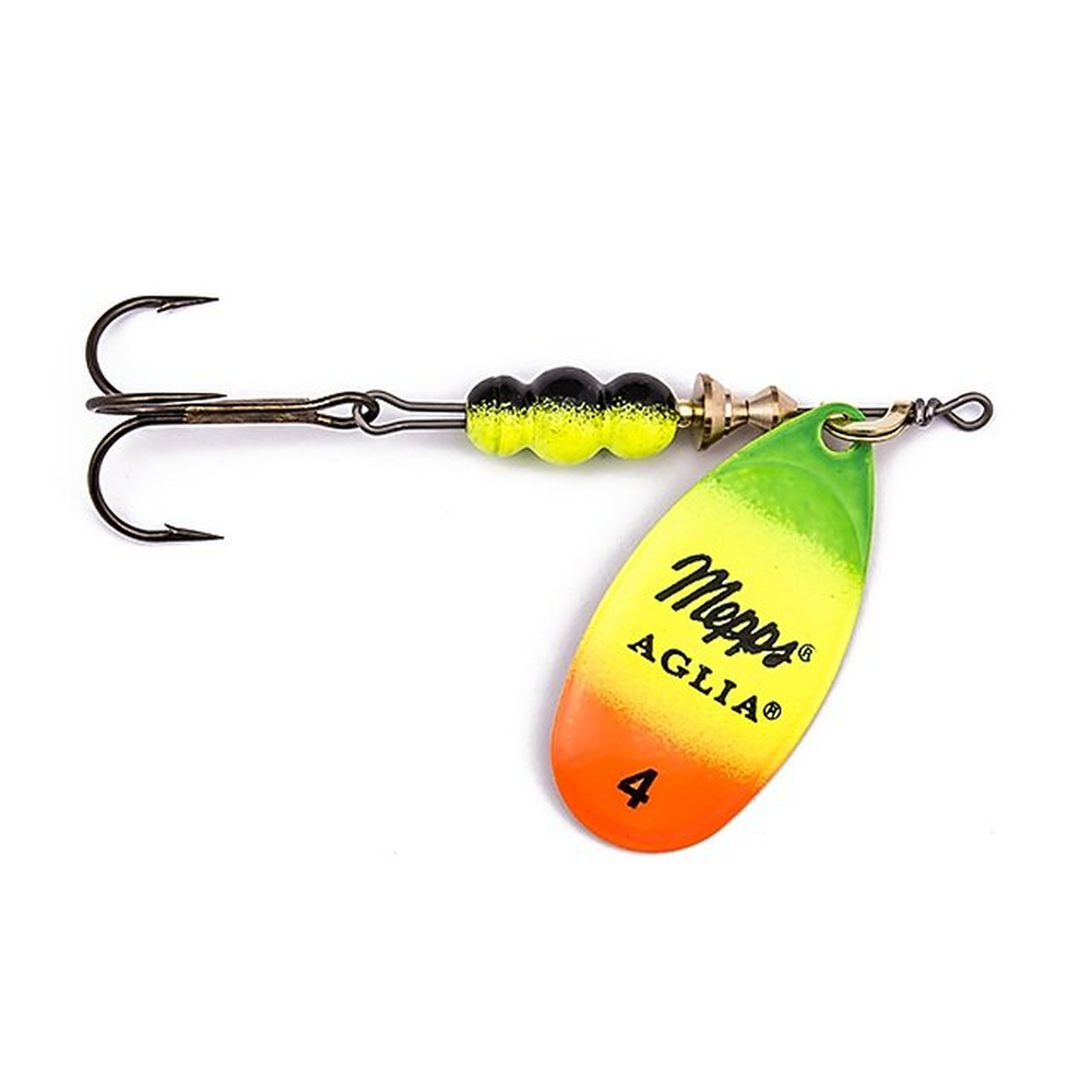 Mepps AGLIA FLUO tiger 4/9g 20799 – Lure for Pike, Perch, Zander