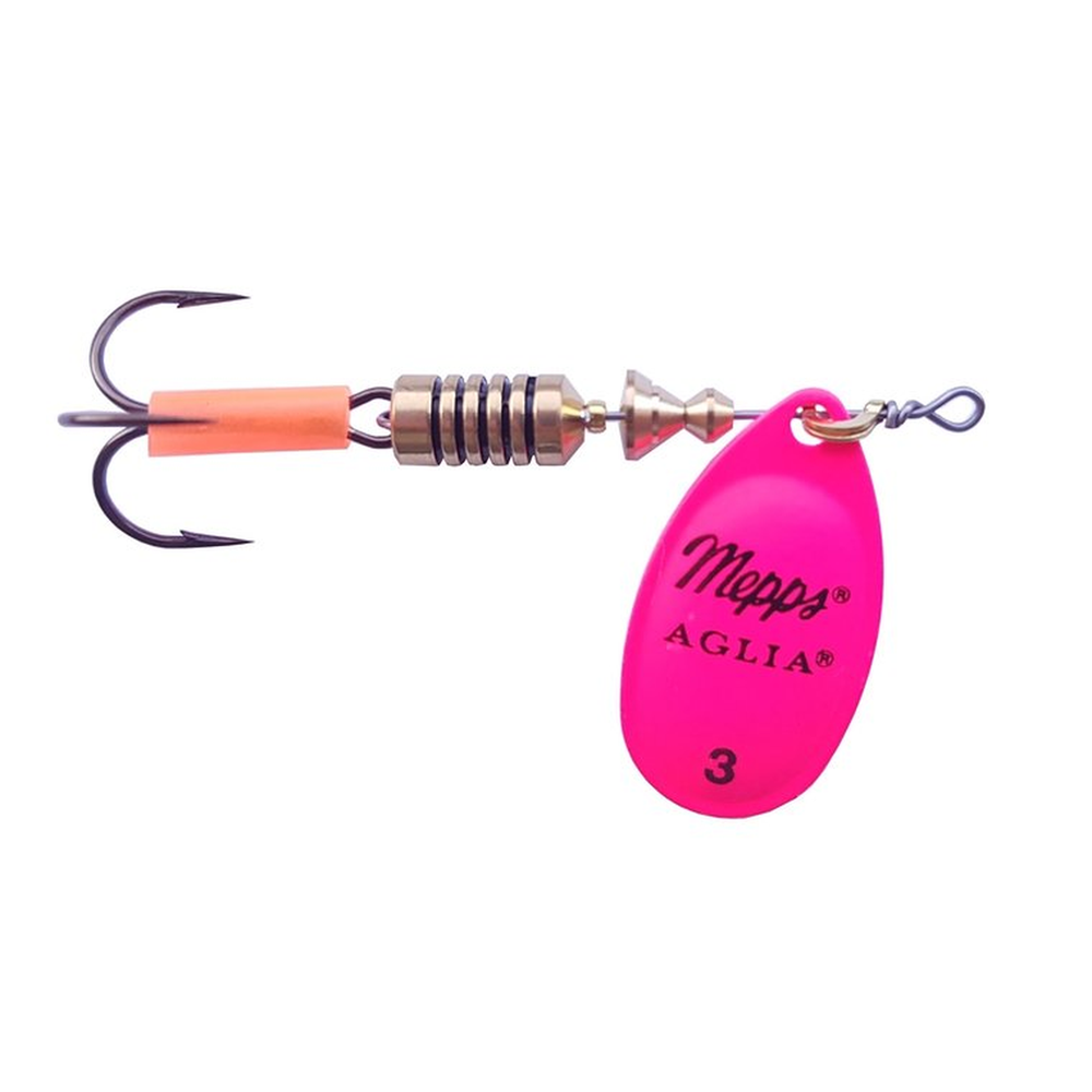Mepps AGLIA FLUO pink 3/6.5g 27262 – Lure for Pike, Perch, Zander