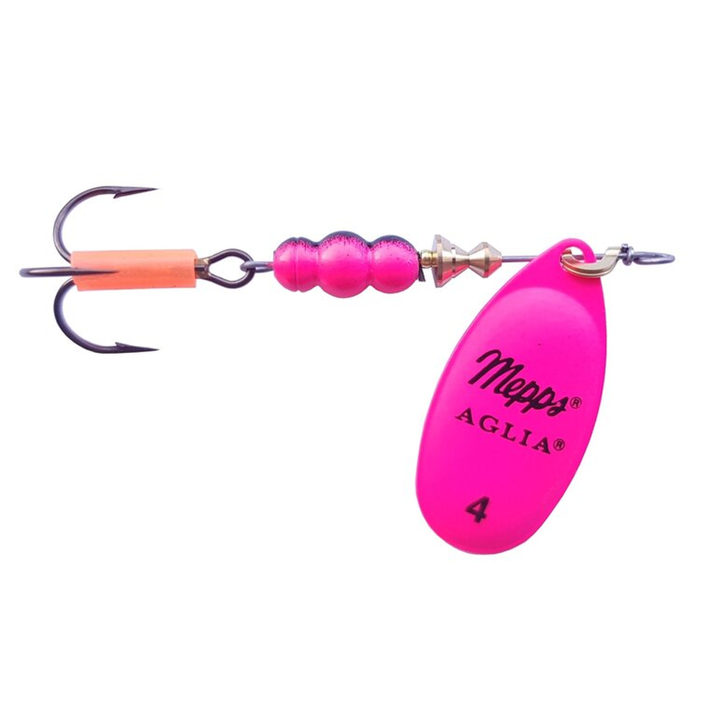 Mepps AGLIA FLUO pink 4/9g 27279 – Lure for Pike, Perch, Zander