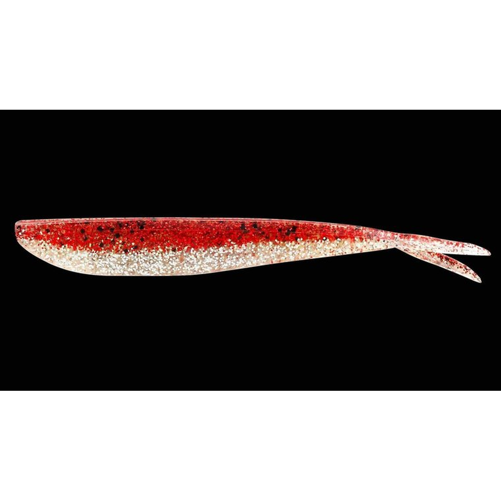 Lunker City Fin-S Fish 4" Red Ice 431006 – softbait for Pike, Perch, Zander