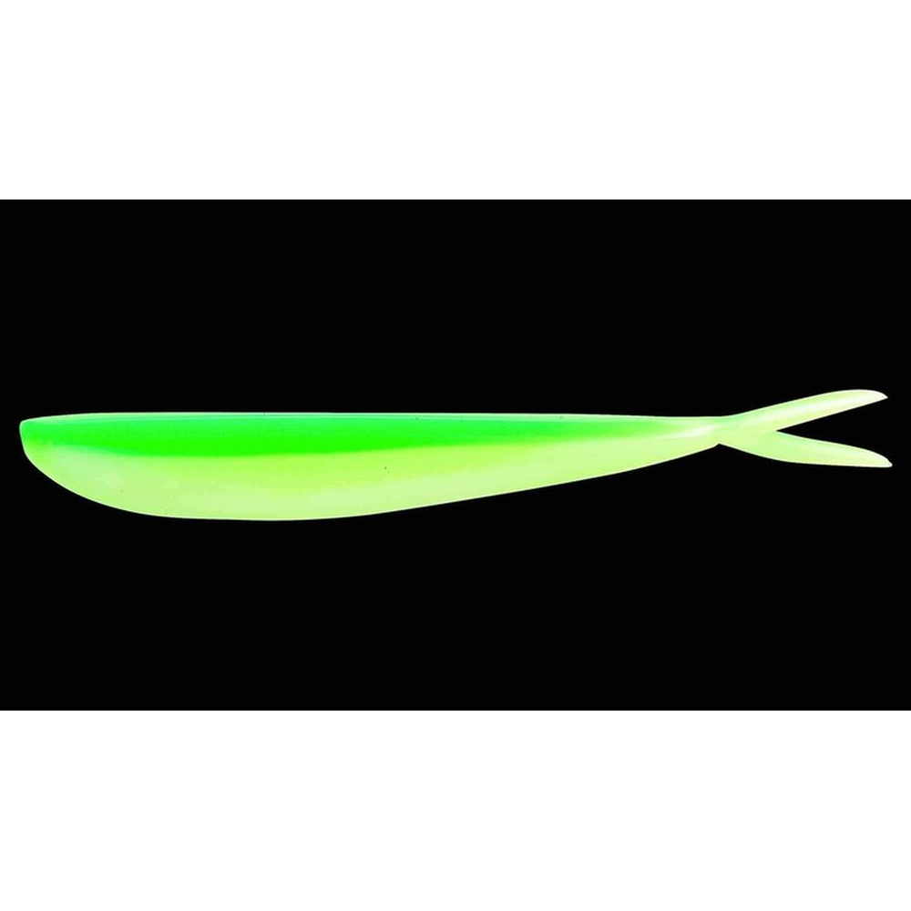 Lunker City Fin-S Fish 4" Limetreuse 995171 – softbait for Pike, Perch, Zander