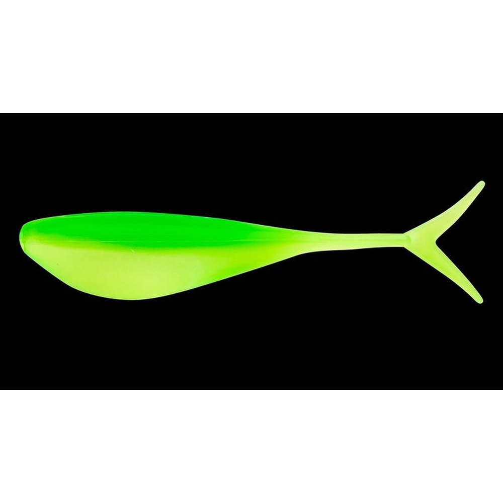 Lunker City Fin-S Shad 1,75" Limetreuse 101749 – softbait for Pike, Perch, Zander