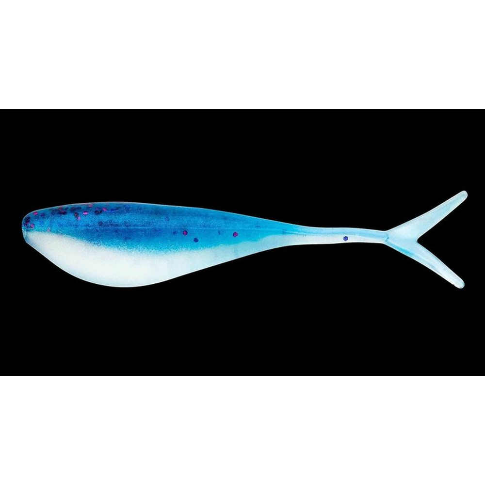 Lunker City Fin-S Shad 1,75" Ballzy Blue 119706 – softbait for Pike, Perch, Zander