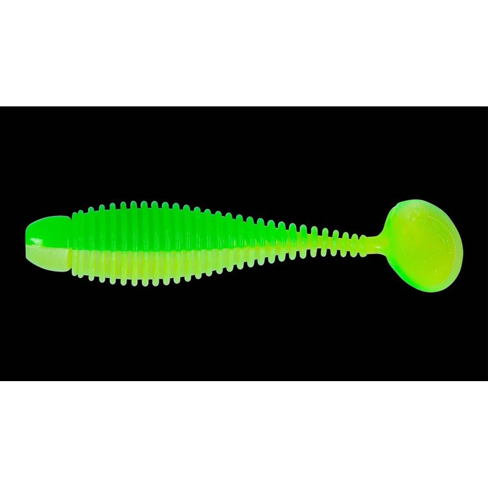 Lunker City Grubster 2,75" Limetreuse 871741 – softbait for Pike, Perch, Zander